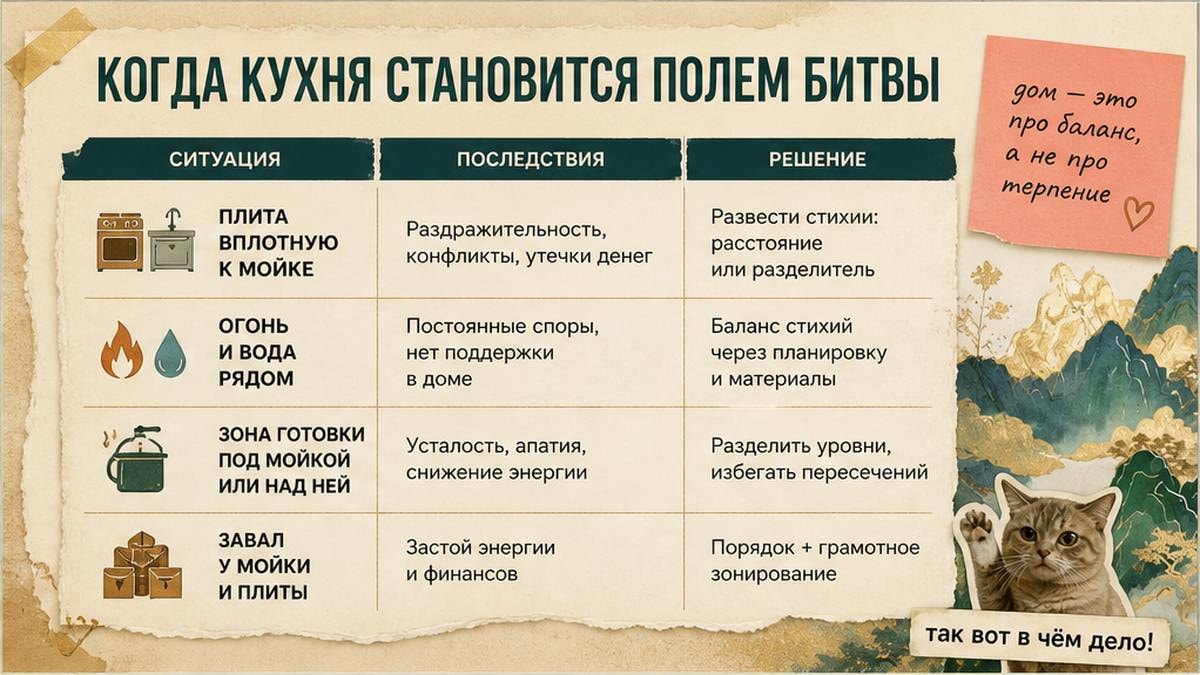Когда кухня становится полем битвы — иллюстрация