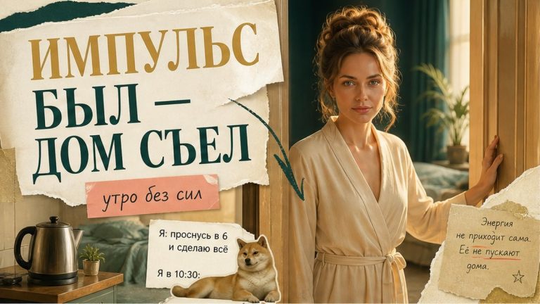 Обложка: Импульс был — дом съел